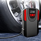 Автомобільний компресор для підкачування шин 12В + ліхтарик / Насос для автомобіля / Автокомпресор, фото 2