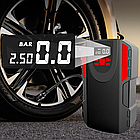 Автомобільний компресор для підкачування шин 12В + ліхтарик / Насос для автомобіля / Автокомпресор, фото 7