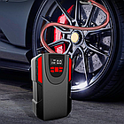 Автомобільний компресор для підкачування шин 12В + ліхтарик / Насос для автомобіля / Автокомпресор, фото 4