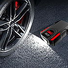 Автомобільний компресор для підкачування шин 12В + ліхтарик / Насос для автомобіля / Автокомпресор, фото 6