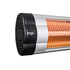 Обігрівач інфрачервоний ERGO HI-2025 SS 2500 Вт Сріблястий/ Чорний, фото 6