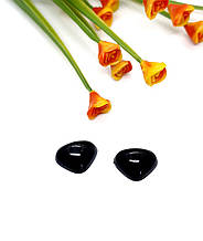 Носики для іграшок. 17*13 мм. 1шт. Колір чорний.