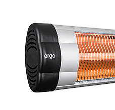 Обігрівач інфрачервоний ERGO HI-2018 SS 1800 Вт Сріблястий/ Чорний, фото 5