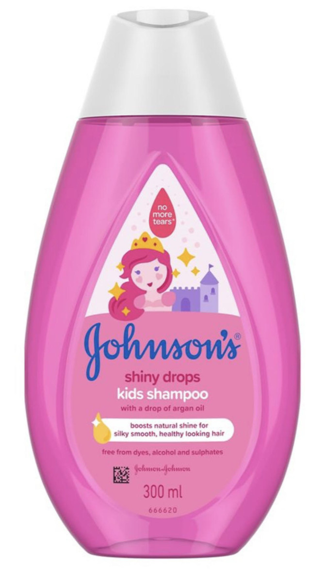 Шампунь Johnson's baby Блискучі локони 300 мл  (Джонсонс беби ), фото 1