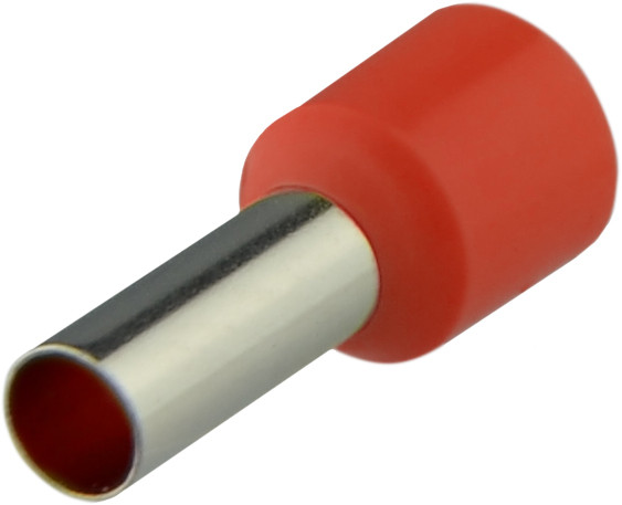 Наконечники трубчасті НТ 10,0-12 червоні (100шт), фото 1