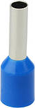 Наконечники трубчасті НТ 1,0-08 сині (100шт), фото 2