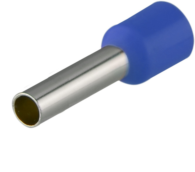 Наконечники трубчасті НТ 4,0-12 сині (100шт), фото 1