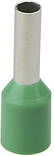Наконечники трубчасті НТ 1,0-08 зелені (100шт), фото 2
