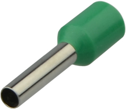 Наконечники трубчасті НТ 1,5-08 зелені (100шт), фото 1