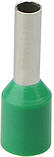 Наконечники трубчасті НТ 1,5-08 зелені (100шт), фото 2