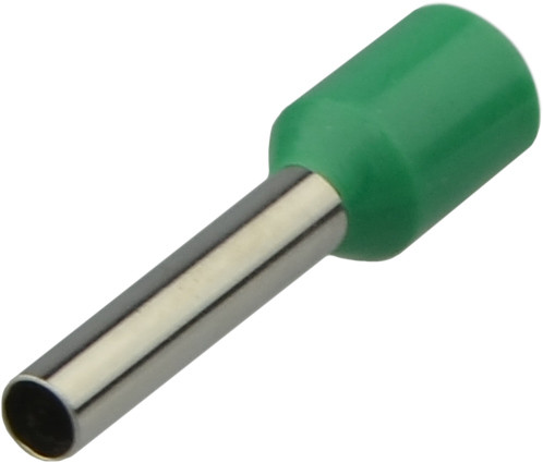 Наконечники трубчасті НТ 2,5-12 зелені (100шт), фото 1