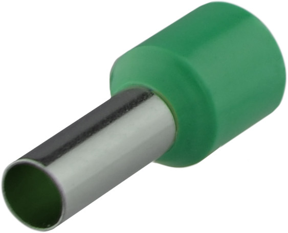 Наконечники трубчасті НТ 10,0-12 зелені (100шт), фото 1