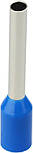 Наконечники трубчасті НТ 0,75-12 сині (100шт), фото 2