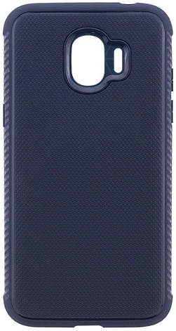 Чохол-накладка Weave для Samsung J250F J2 Pro (2018) Cилікон Синій(487482), фото 1
