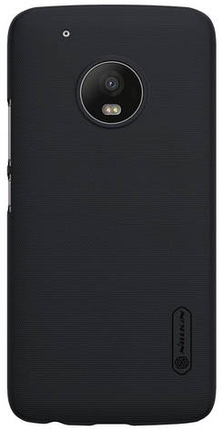 Чохол-накладка Nillkin для Motorola Moto G5 Plus Matte ser. + плівка Чорний, фото 1