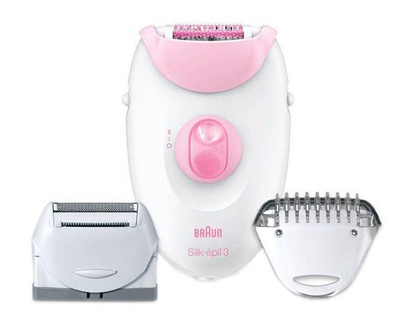 Епілятор Braun SE 3270 Білий/ Рожевий, фото 1