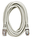 Високошвидкісний Патч-корд RJ45 FTP LAN CAT6 30м сірий, фото 5