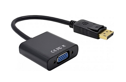 Перехідник конвектор DisplayPort — VGA (DP-VGA)