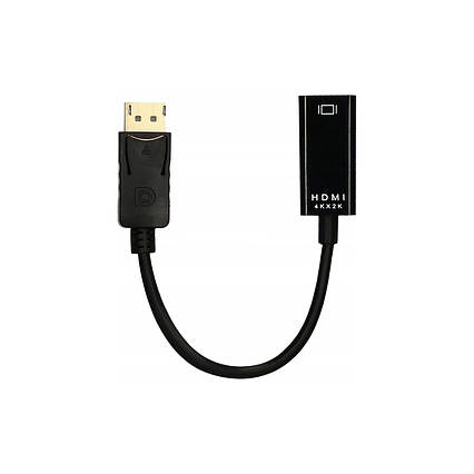 Кабель позолочений 4K DP — HDMI (DP-HDMI)