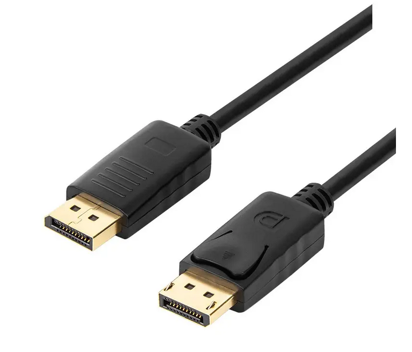 Перехідник-кабель чорний (DP-DP) DisplayPort 1.5 м, фото 1