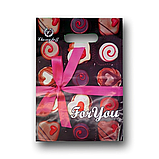 Поліетиленовий пакет із прорубною ручкою розмір 22х30 "Цукерки" 50 штук, фото 2