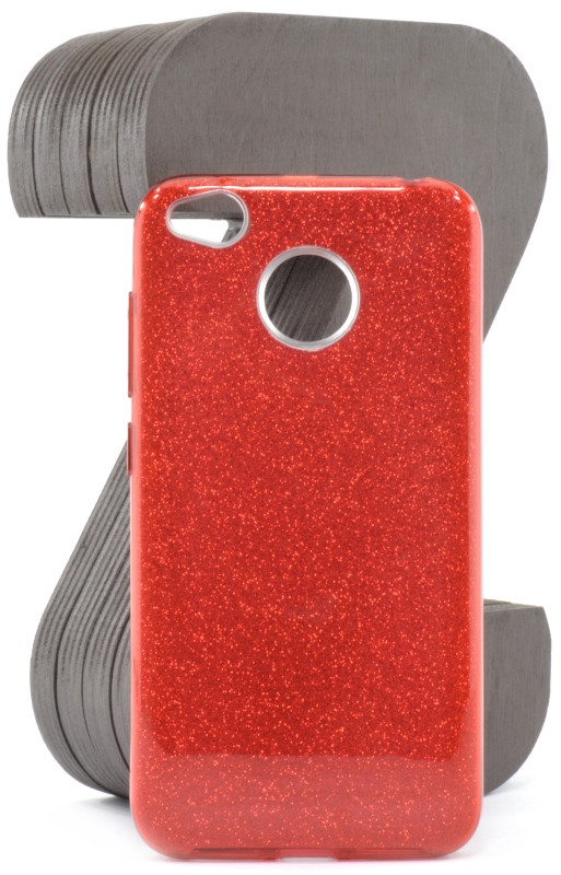 Чохол-накладка Shine для Xiaomi Redmi 4X TPU Червоний(386615)