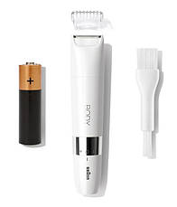 Тример для тіла BRAUN BS 1000 Body Mini Білий/ Сріблястий, фото 3