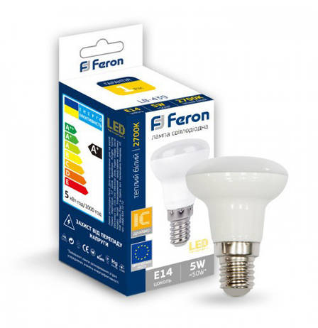 Лампа cвітлодіодна Feron LB-439 9LED E14 5W 4000K (25517), фото 3