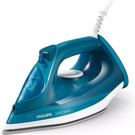 Праска з паровим ударом Philips DST3040/70 2600 Вт Блакитний/ Білий, фото 1