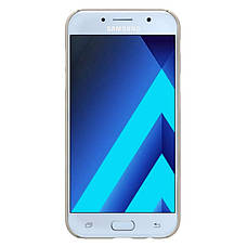 Чохол-накладка Nillkin для Samsung A320F A3(2017) Matte ser. +плівка Золотистий, фото 6