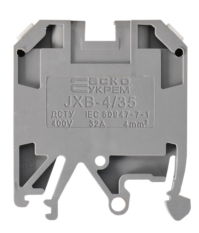 Клемник JXB 4/35 сірий, фото 1