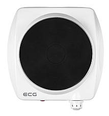 Електроплита настільна ECG EV 1512 1500 Вт 1 Конфорка Чугун Білий, фото 4