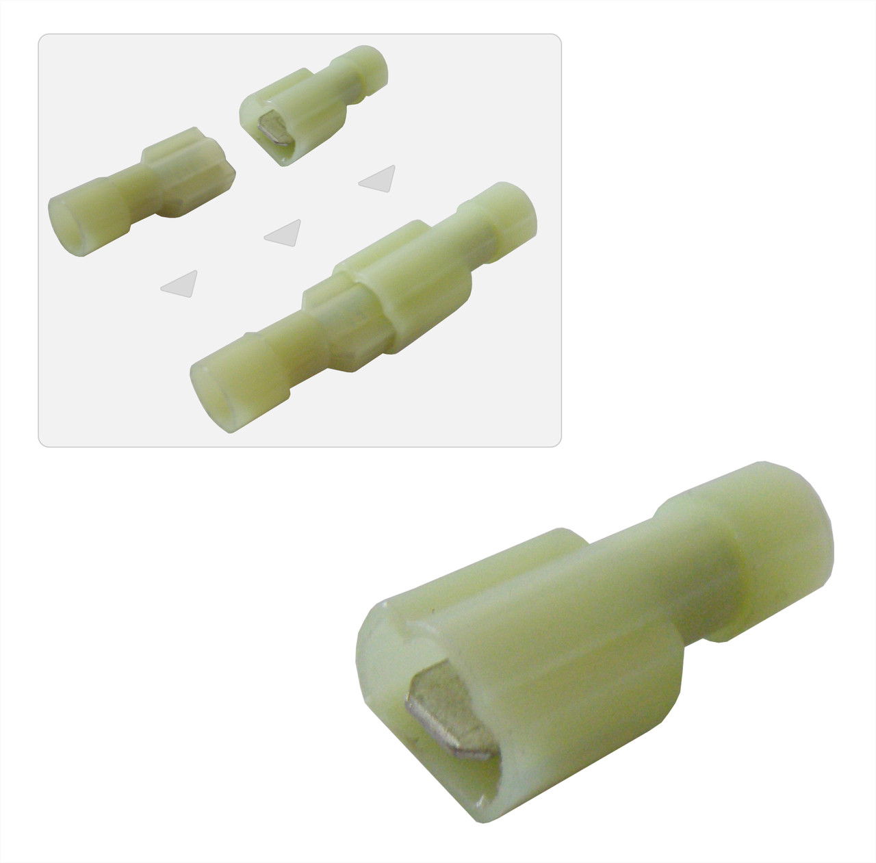 Конектори повністю ізольовані MDFNY 1,25-250 'папа' (100 шт.), фото 1