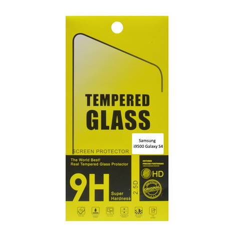 Захисне Скло U-Glass для Samsung i9500 S4 0.33mm (H+) Прозоре, фото 1