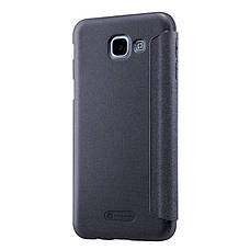 Чохол-книжка Nillkin для Samsung A810 A8(2016) Sparkle ser. Чорний, фото 4