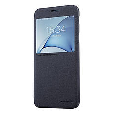 Чохол-книжка Nillkin для Samsung A810 A8(2016) Sparkle ser. Чорний, фото 5