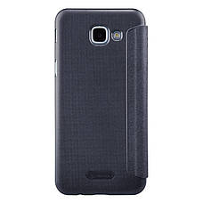 Чохол-книжка Nillkin для Samsung A810 A8(2016) Sparkle ser. Чорний, фото 6