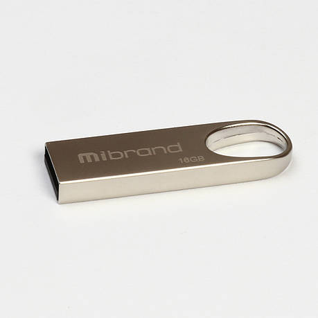 USB Флешка (Флеш-накопичувач) 2.0 Mibrand Irbis 16GB Сріблястий (MI2.0/IR16U3S), фото 1