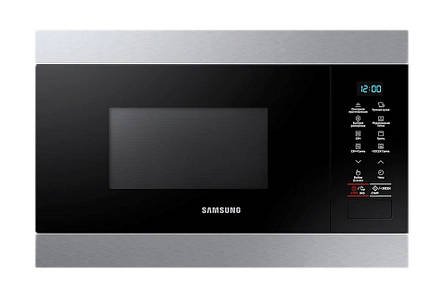 Мікрохвильова піч вбудована Samsung MG22M8074AT/BW Чорний/ Сріблястий, фото 1