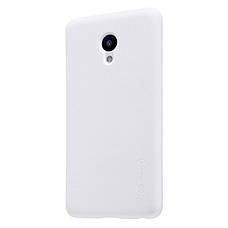 Чохол-накладка Nillkin для Meizu M5 Matte ser. +плівка Білий, фото 5
