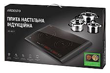 Індукційна електроплита Ardesto ICS-B217 2900 Вт Чорний/ Сірий, фото 6