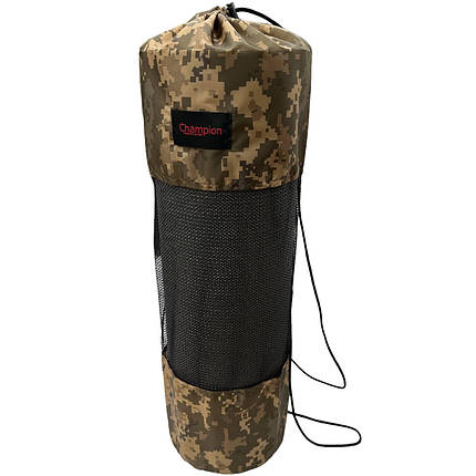Чохол для каремату, фітнес килимка, "Champion", Піксельний камуфляж, фото 2