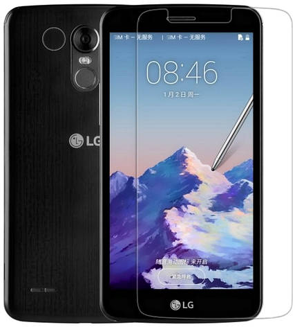 Захисне Скло Ultra Tempered Glass для LG Stylus 3/ K10 Pro 0.33mm Прозоре, фото 1