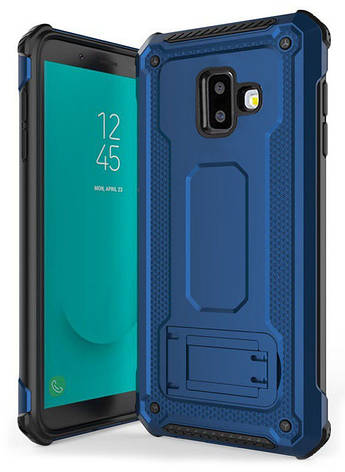 Чохол-накладка NZY для Samsung Galaxy J6+(2018) / J610F Deen Armor під магніт. тримач Синій (126148), фото 1