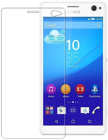 Захисне Скло Ultra Tempered Glass для Sony Xperia C4 0.33mm Прозоре, фото 1