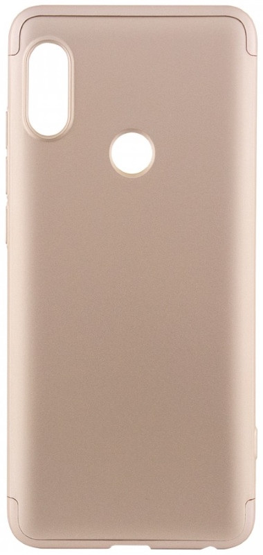 Чохол-360° LikGus для Xiaomi Redmi Note 5 Pro / Note 5 360° Золотистий(439328)