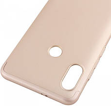 Чохол-360° LikGus для Xiaomi Redmi Note 5 Pro / Note 5 360° Золотистий(439328), фото 4
