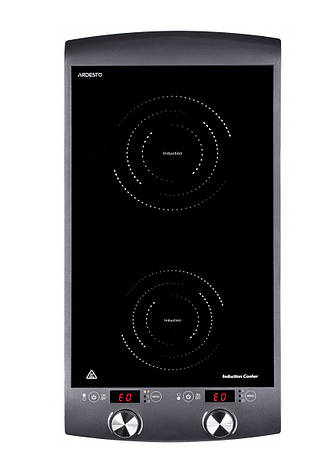 Індукційна електроплита Ardesto ICS-B216 2900 Вт Чорний/ Сірий, фото 1