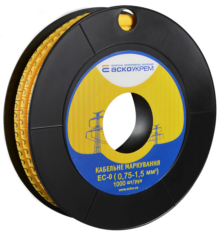 Маркування EC-0 0,75-1,5 кв.мм2 "C", фото 1