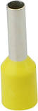 Наконечники трубчасті НТ 0,75-08 жовті (100шт), фото 2